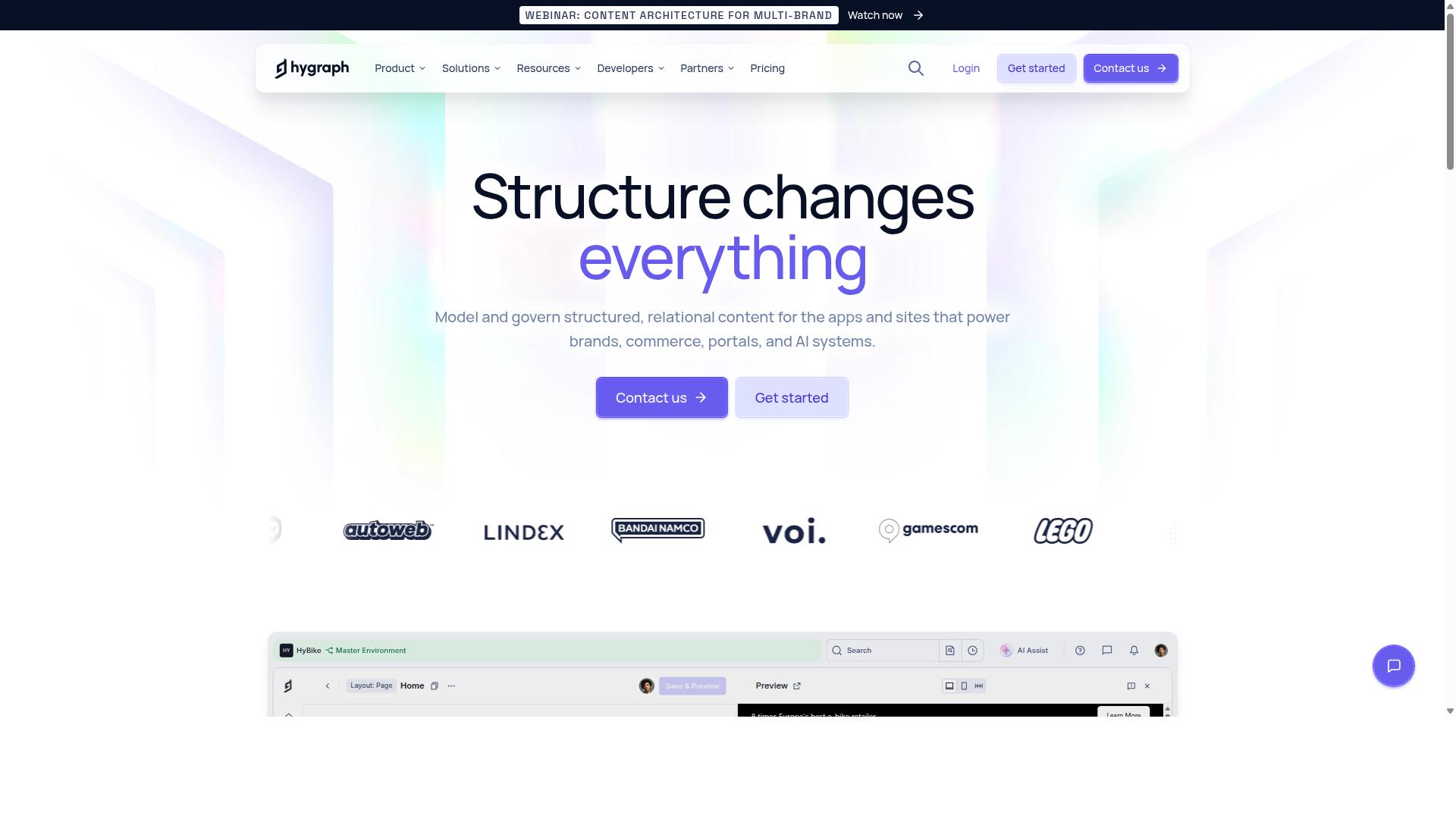 Hygraph website