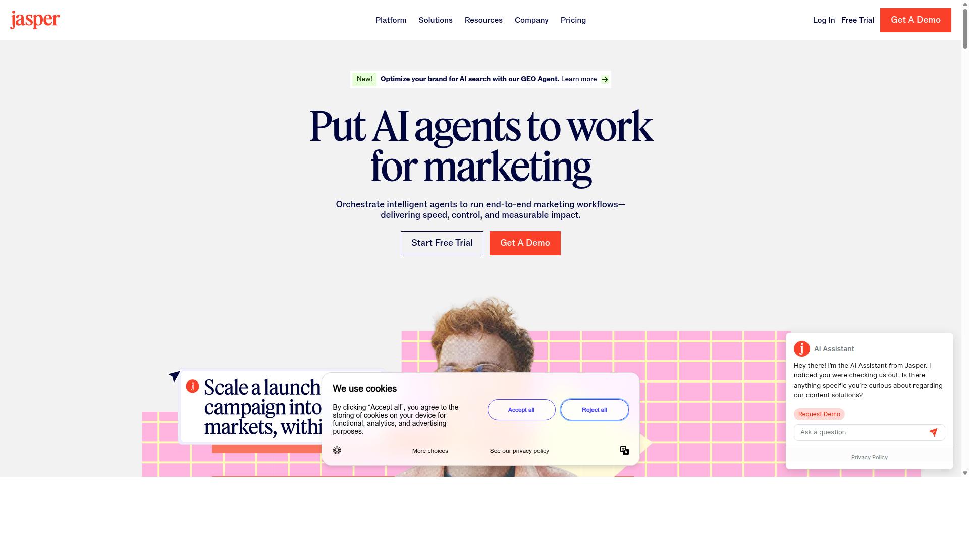 Jasper website